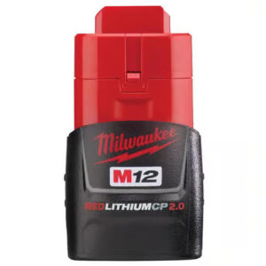 Milwaukee M12 RedLithium CP 2 Ah Lithium-Ion Battery Pack 1 pc