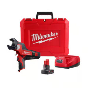 Milwaukee M12 Black/Red Cable Cutter Kit
