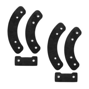 18" SNOW BLOWER RUBBER PADDLE AND HARDWARE KIT
