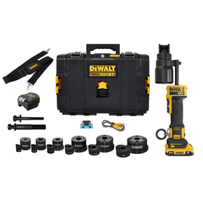 DeWALT DCE600D1K2 20V Hydraulic Knockout Kit w/ 1/2" - 2" Punches / Dies