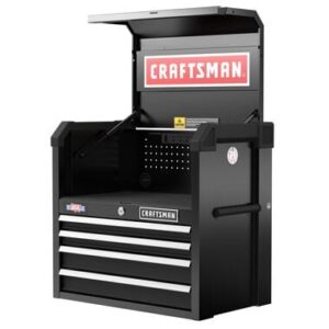 CRAFTSMAN 26 Inch 4-Drawer Tool Chest, Black (S2000)