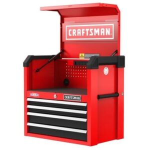 CRAFTSMAN 26 Inch 4-Drawer Tool Chest, Red (S2000)
