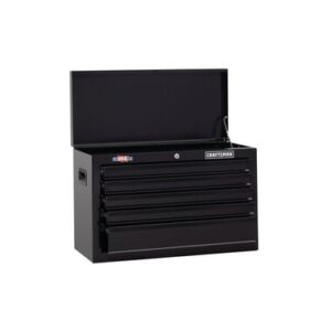 CRAFTSMAN 26 Inch Wide 5 Drawer Tool Chest 1000 Series Black