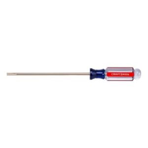 CRAFTSMAN 3/16 Inch x 6 Inch Cabinet Slotted Acetate Screwdriver