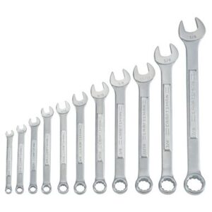 CRAFTSMAN SAE Raised-Panel Combination Wrench Set, 11 Piece