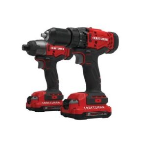 CRAFTSMAN V20* Cordless 2 Tool Combo 2 Battery Kit