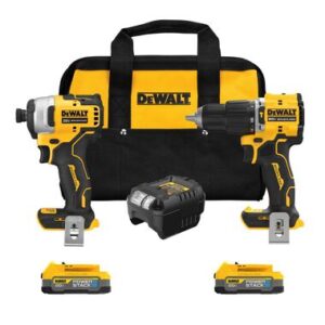 DEWALT 20V MAX ATOMIC 2 Tool Combo Kit