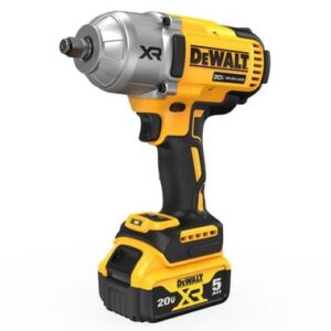 DEWALT 20V MAX XR 1/2in High Torque Impact Wrench with Hog Ring Anvil Kit