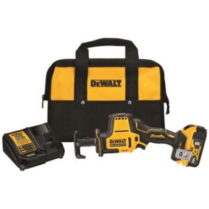 DEWALT ATOMIC 20V MAX Cordless One-Handed Reciprocating Saw Kit