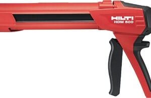 Hilti Manual Dispenser HDM 500 + Black/Red Cartridge